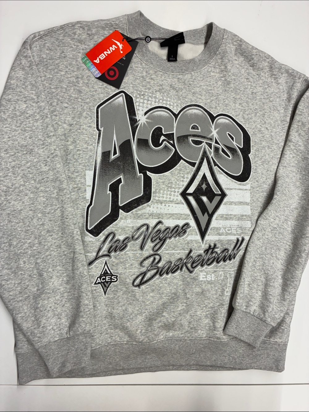 NEW The Wild Collective WNBA Officially Licensed Las Vegas Aces Size Large